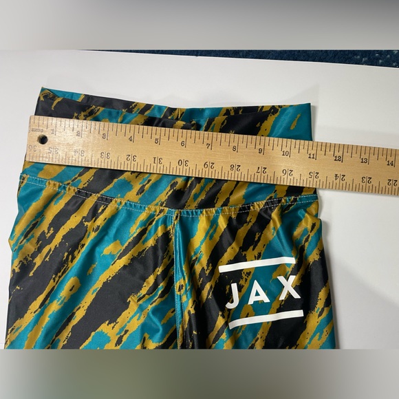 NFL Football Team Apparel Jacksonville Jaguars Stripes Women's Leggings Size S - Picture 7 of 9